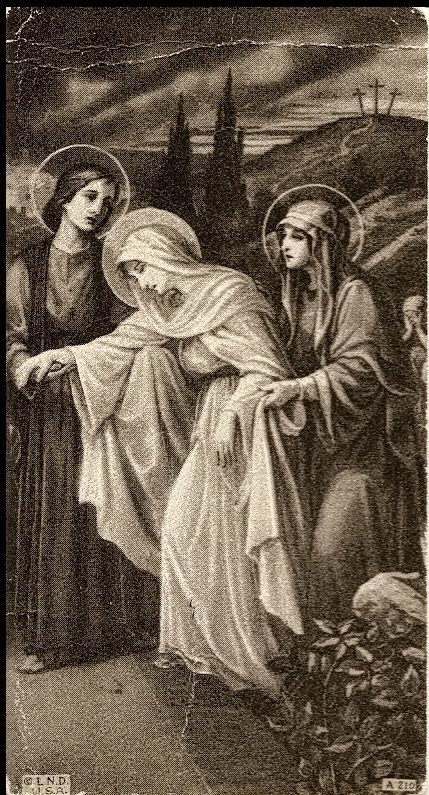 Lady of Sorrows Holy Card