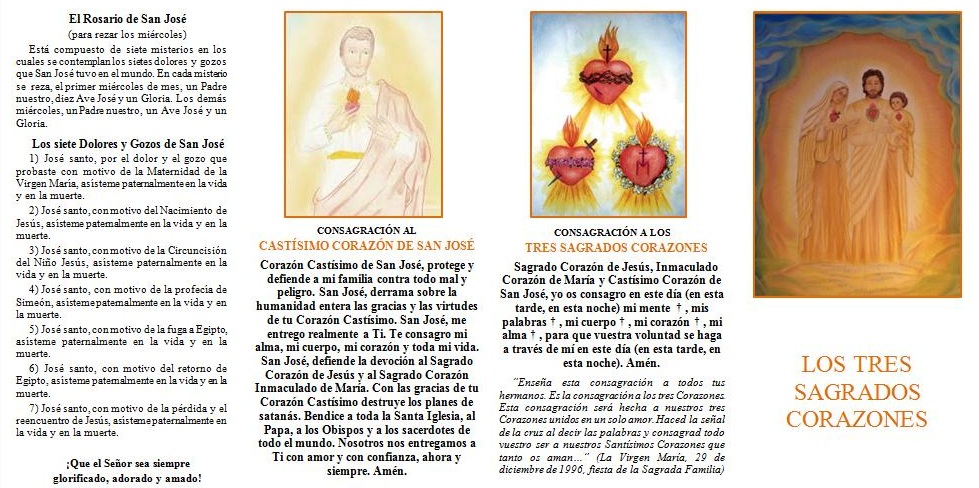 Los Tres Corazones Sagrados I A